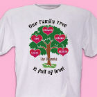Our Family Tree Personalized T-Shirt